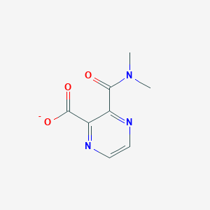 3-(Dimethylcarbamoyl)pyrazine-2-carboxylate