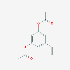 molecular formula C12H12O4 B028309 3,5-Diacetoxy Styrene CAS No. 155222-48-3