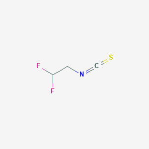 B2830997 1,1-Difluoro-2-isothiocyanatoethane CAS No. 675-37-6