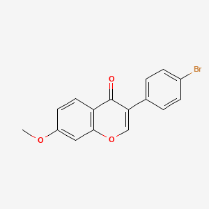 molecular formula C16H11BrO3 B2831673 3-(4-bromophenyl)-7-methoxy-4H-chromen-4-one CAS No. 105258-03-5