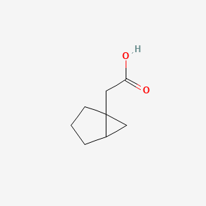molecular formula C8H12O2 B2831731 (Bicyclo[3.1.0]hexane-1-yl)acetic acid CAS No. 1009634-43-8