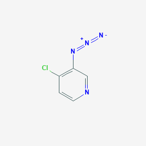 molecular formula C5H3ClN4 B2831760 3-Azido-4-chloropyridine CAS No. 873551-19-0