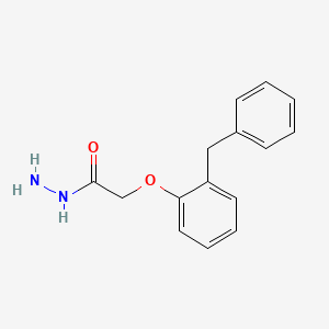 2-(2-Benzylphenoxy)acetohydrazide