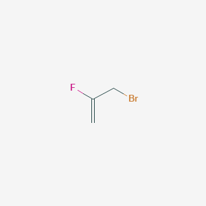 molecular formula C3H4BrF B2832137 3-Bromo-2-fluoroprop-1-ene CAS No. 35386-83-5