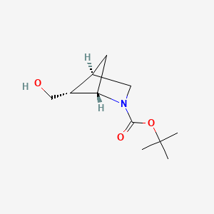 Tert-butyl (1S,4R,5R)-5-(hydroxymethyl)-2-azabicyclo[2.1.1]hexane-2-carboxylate