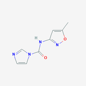 N-(5-methyl-1,2-oxazol-3-yl)-1H-imidazole-1-carboxamide