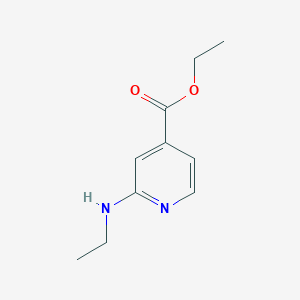 molecular formula C10H14N2O2 B2832382 Ethyl 2-(ethylamino)pyridine-4-carboxylate CAS No. 2248295-14-7