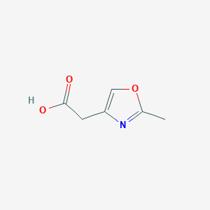 2-(2-Methyl-1,3-oxazol-4-yl)acetic acid