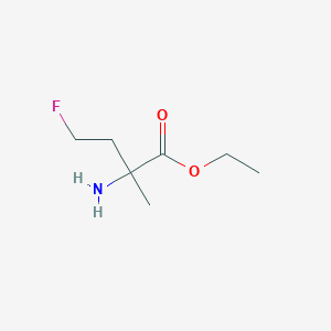 B2832782 Ethyl 2-amino-4-fluoro-2-methylbutanoate CAS No. 2248286-84-0