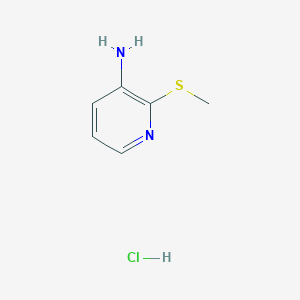 B2832849 2-(Methylthio)pyridin-3-amine hydrochloride CAS No. 1353976-60-9; 38240-22-1