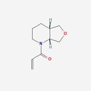 molecular formula C10H15NO2 B2832936 Rac-1-[(4ar,7as)-octahydrofuro[3,4-b]pyridin-1-yl]prop-2-en-1-one CAS No. 2224412-35-3