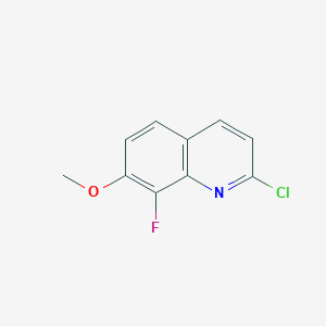 2-Chloro-8-fluoro-7-methoxyquinoline