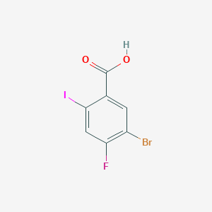 5-Bromo-4-fluoro-2-iodobenzoic acid