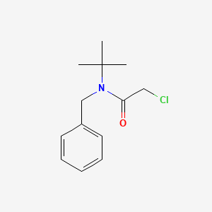 N-benzyl-N-tert-butyl-2-chloroacetamide