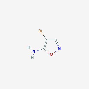 molecular formula C3H3BrN2O B2833024 4-Bromoisoxazol-5-amine CAS No. 1503350-87-5