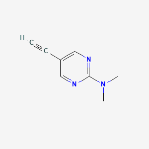 5-Ethynyl-N,N-dimethylpyrimidin-2-amine