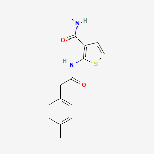 N-methyl-2-(2-(p-tolyl)acetamido)thiophene-3-carboxamide