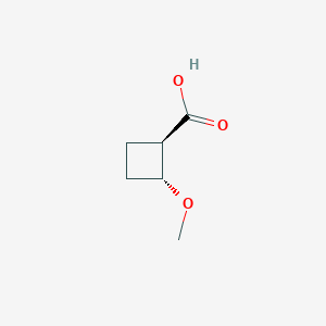 trans-2-Methoxycyclobutane-1-carboxylic acid