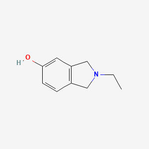 molecular formula C10H13NO B2833065 2-Ethylisoindolin-5-ol CAS No. 500881-10-7