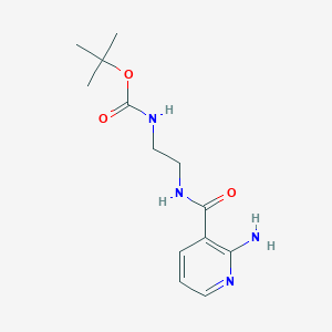 Tert-butyl (2-(2-aminonicotinamido)ethyl)carbamate