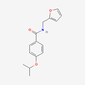 N-(furan-2-ylmethyl)-4-propan-2-yloxybenzamide