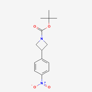 tert-Butyl 3-(4-nitrophenyl)azetidine-1-carboxylate
