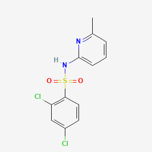 2,4-dichloro-N-(6-methylpyridin-2-yl)benzenesulfonamide
