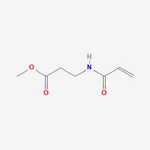 molecular formula C7H11NO3 B2833189 甲基 3-(丙-2-烯酰胺)丙酸酯 CAS No. 86710-95-4