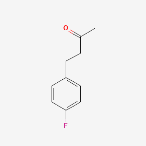 molecular formula C10H11FO B2833253 4-(4-Fluorophenyl)butan-2-one CAS No. 63416-61-5