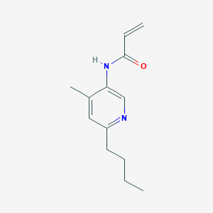 B2833281 N-(6-Butyl-4-methylpyridin-3-yl)prop-2-enamide CAS No. 2361656-55-3