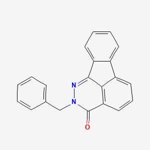molecular formula C21H14N2O B2833309 2-benzylindeno[1,2,3-de]phthalazin-3(2H)-one CAS No. 682786-67-0