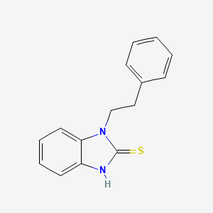 1-(2-phenylethyl)-1H-benzimidazole-2-thiol