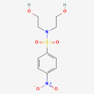 N,N-bis(2-hydroxyethyl)-4-nitrobenzenesulfonamide