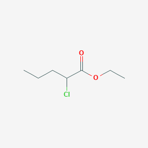 molecular formula C7H13ClO2 B2833372 Ethyl 2-chloropentanoate CAS No. 118688-48-5