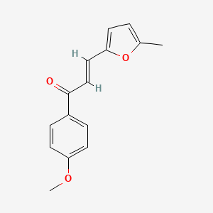 (2E)-1-(4-methoxyphenyl)-3-(5-methylfuran-2-yl)prop-2-en-1-one