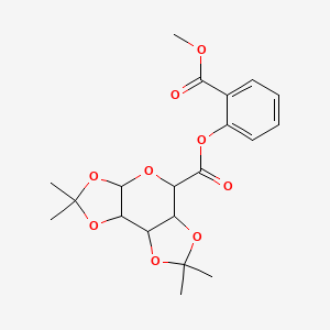 2-(methoxycarbonyl)phenyl 2,2,7,7-tetramethyltetrahydro-3aH-bis([1,3]dioxolo)[4,5-b:4',5'-d]pyran-5-carboxylate