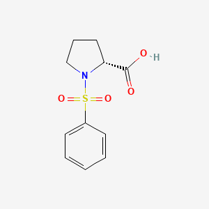 (2R)-1-(benzenesulfonyl)pyrrolidine-2-carboxylic acid
