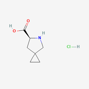 (6S)-5-Azaspiro[2.4]heptane-6-carboxylic acid hydrochloride