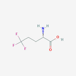B2833646 (S)-2-Amino-5,5,5-trifluoropentanoic acid CAS No. 122565-28-0; 2365-80-2