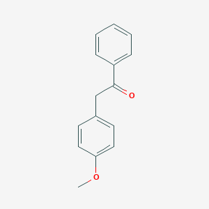 molecular formula C15H14O2 B028337 2-(4-Methoxyphenyl)acetophenone CAS No. 24845-40-7