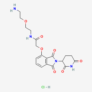 Thalidomide 4'-oxyacetamide-PEG1-amine