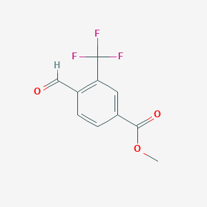 Methyl 4-formyl-3-(trifluoromethyl)benzoate