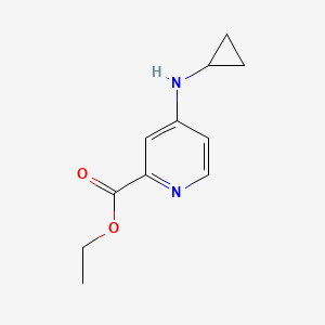 B2833925 Ethyl 4-(cyclopropylamino)pyridine-2-carboxylate CAS No. 2248328-39-2