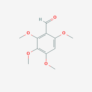 molecular formula C11H14O5 B2834089 2,3,4,6-Tetramethoxybenzaldehyde CAS No. 41038-46-4