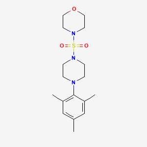 4-((4-Mesitylpiperazin-1-yl)sulfonyl)morpholine