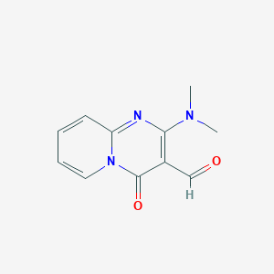 2-(Dimethylamino)-4-oxopyrido[1,2-a]pyrimidine-3-carbaldehyde