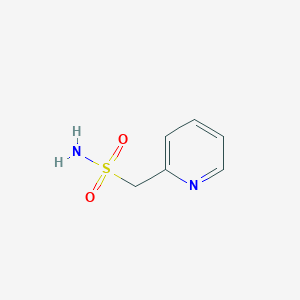 molecular formula C6H8N2O2S B2834114 Pyridin-2-ylmethanesulfonamide CAS No. 889954-95-4