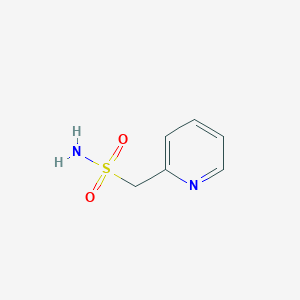 molecular formula C6H8N2O2S B2834114 吡啶-2-基甲磺酰胺 CAS No. 889954-95-4