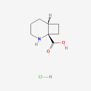 (1S,6R)-2-Azabicyclo[4.2.0]octane-1-carboxylic acid;hydrochloride