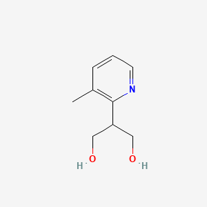 2-(3-Methylpyridin-2-yl)propane-1,3-diol
